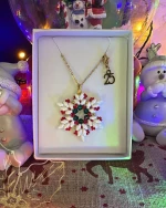 XMAS Necklace Crown - Chain 70cm