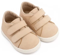 Babywalker Sneakers Διπλή Μπαρέτα Χρατς PRI2090 Μπεζ