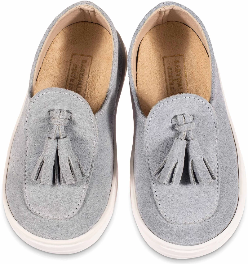 Babywalker Μονόχρωμο Loafer EXC5276 Σιέλ