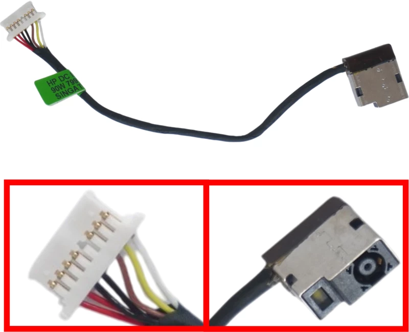 Βύσμα Τροφοδοσίας DC Power HP	15AU102NV  799735-T (κωδ.3432)