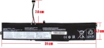 Μπαταρία συμβατή Lenovo L17C3PB0 / L17D3PB0 / L17M3PB1 / 11.34v ( Κωδ.1-BAT0634 )