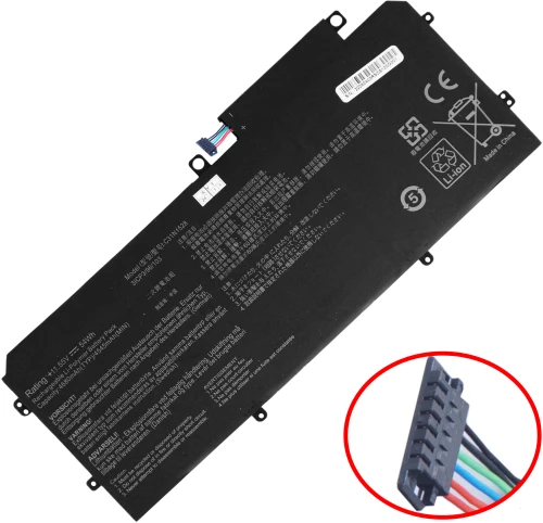 Μπαταρία Asus C31N1528 - 54Wh - 11.55V ( Κωδ.1-BAT0643 )