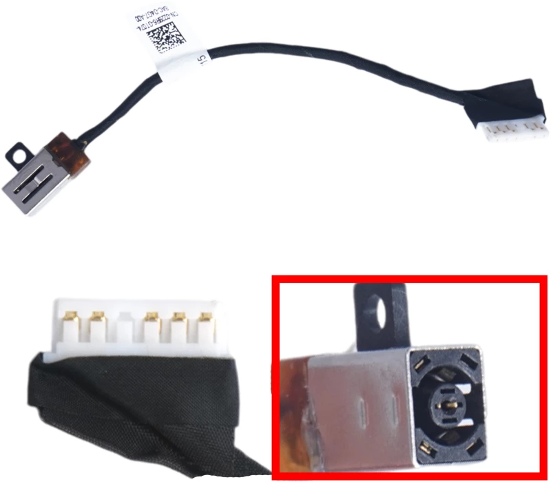 Βύσμα Τροφοδοσίας DC Power Jack for DELL Inspiron 3593 DC301012300 (κωδ.3552)