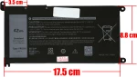 Μπαταρία Laptop - Battery for DELL Inspiron 5593 YRDD6 (Κωδ.1-BAT0409)