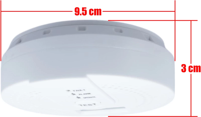 Ανιχνευτής Καπνού - Carbon Monoxide Smoke Detector ‎‎WJ-CO605 ( Κωδ.1-PER0056 )