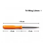 Κατσαβίδι ακριβείας Tri-wing Screwdriver Y 2.0mm Nintendo Switch 3DS Wii U ( Κωδ.1-SRP0033 )