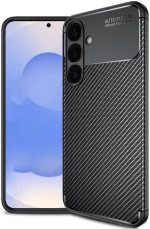 Θήκη Ancus AutoFocus Carbon Fiber για Samsung Galaxy S26 Μαύρη