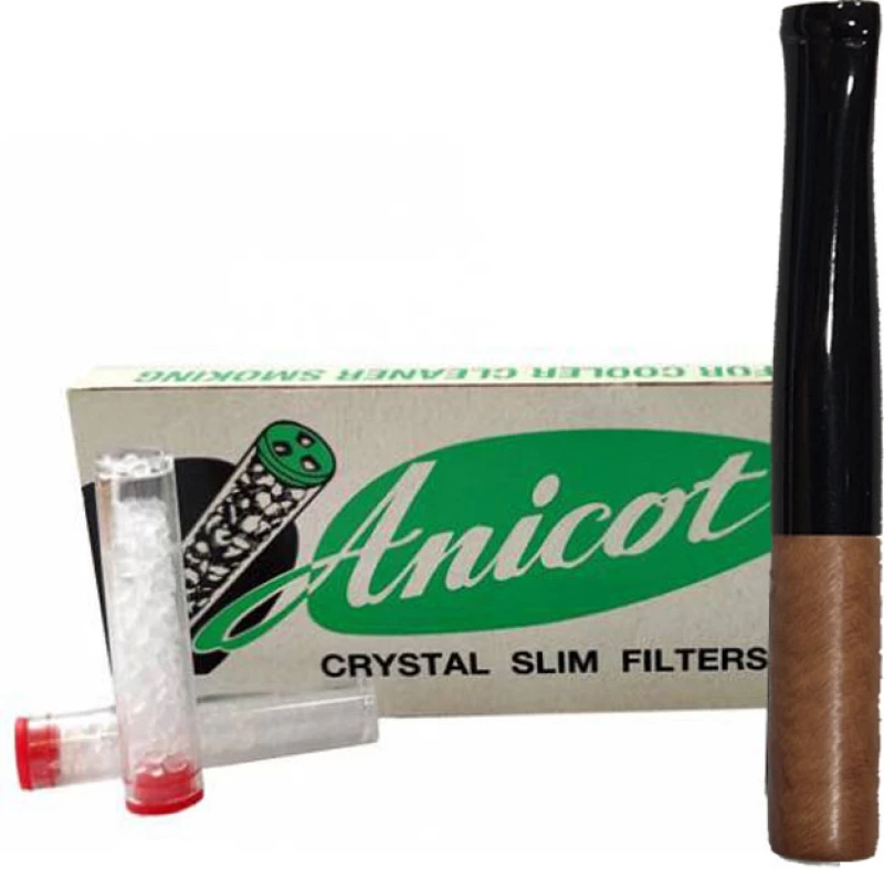 Πίπα Τσιγάρου Luxor Anicot Καφέ-Μαύρο (429) Για Regular 8mm Τσιγάρα