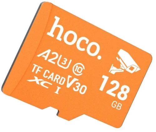 Κάρτα Μνήμης Hoco MicroSDHC 128GB Class 10 Ultra High Speed για Κάμερες Ασφαλείας
