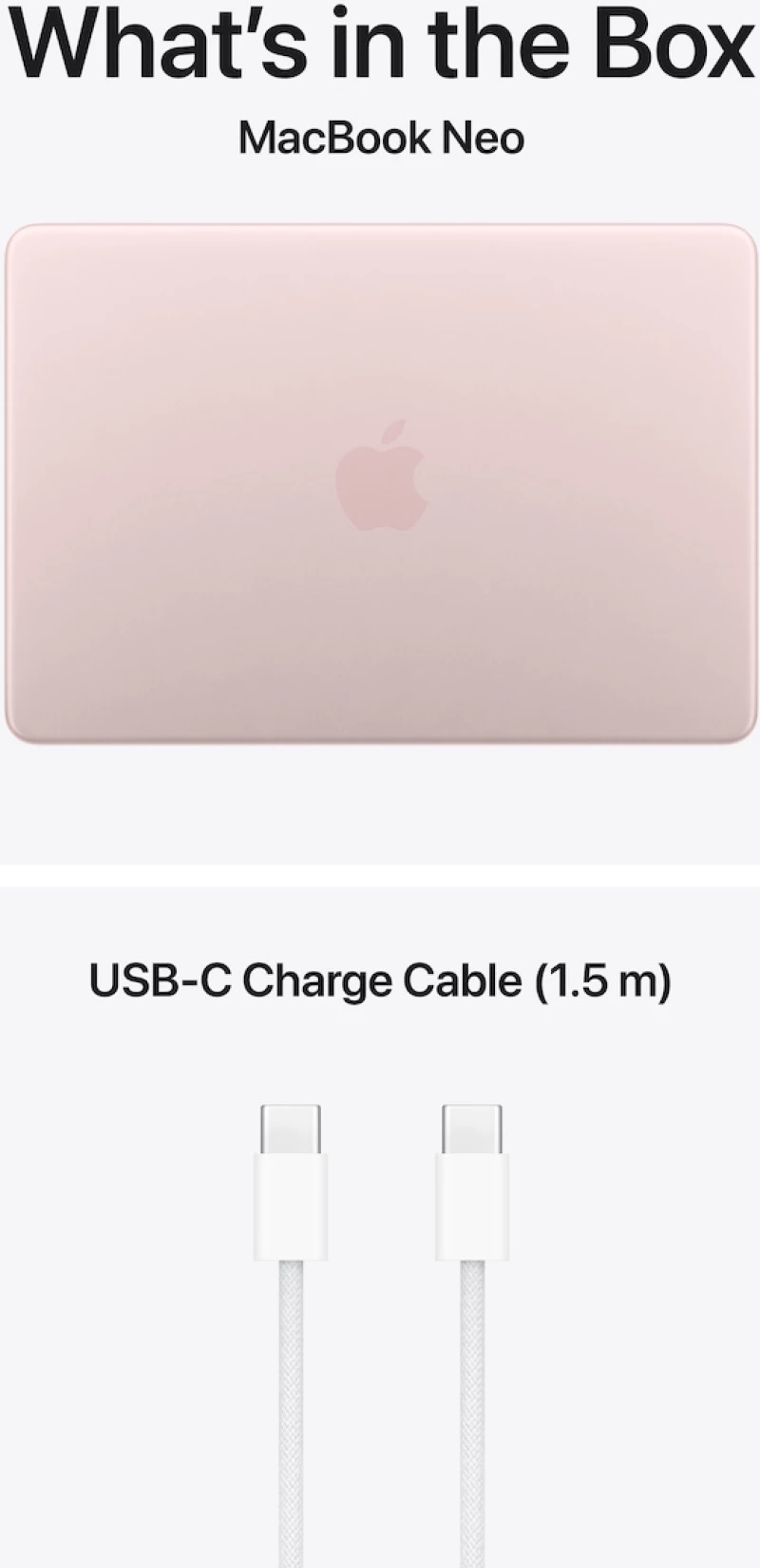 Apple MacBook Neo 13" Retina Display (A18 Pro/8GB/512GB SSD) - Blush