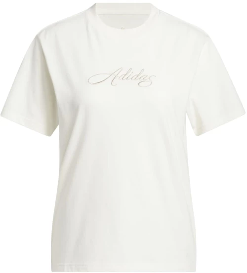 adidas W SC CURSIVE T KQ6404 ADIDAS Λευκό