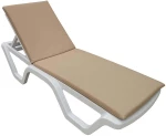 Μαξιλάρι Ξαπλώστρας Αδιάβροχο Sunny 535PFT1501 180x60x4cm Beige