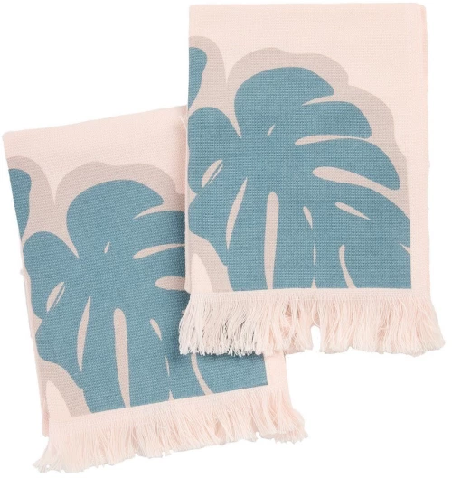 Ποτηρόπανα 0889 (Σετ 2τμχ) Multi Das Home 30x50cm 100% Βαμβάκι