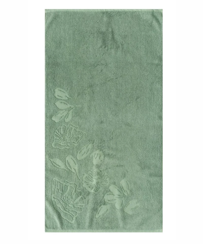 Πετσέτα Izmir 02 Green Kentia Χεριών 30x50cm 100% Βαμβάκι