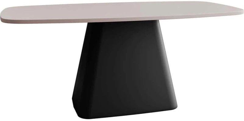 Τραπεζάκι Σαλονιού Noa 163051549 120x60x48cm Beige-Black