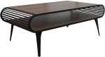 Τραπεζάκι Σαλονιού Aristo 163084959 120x60x44cm Wenge-Black