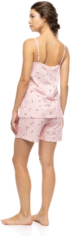 Γυναικείο Baby Doll Pink Label - LITTLE HEART PINK - Με Δαντέλα - Cotton