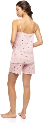Γυναικείο Baby Doll Pink Label - LITTLE HEART PINK - Με Δαντέλα - Cotton