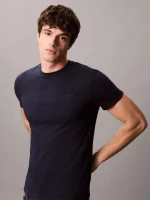 Calvin Klein Jeans ανδρικό βαμβακερό regular t-shirt μπλε LV04RD254G-CEF