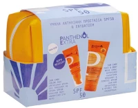 Panthenol Extra Promo Sun Care Aντηλιακό Προσώπου με Χρώμα SPF50, 20ml, Αντηλιακό Γαλάκτωμα Σώματος & Προσώπου SPF50, 100ml & Δώρο Νεσεσέρ, 1τεμ, 1σετ