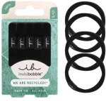 INVISIBOBBLE ecotie hair tie λαστιχάκια μαλλιών μαύρο 5τμχ