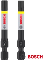 Bosch 2608522533 Μύτη κατσαβιδιού T40 x 55mm impact 2τεμ