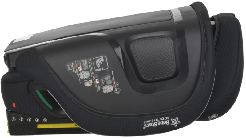 BEBE STARS ΚΑΘΙΣΜΑ ΑΥΤΟΚΙΝΗΤΟΥ FLEXY ISOFIX I-SIZE 76-150cm BLACK 934-188