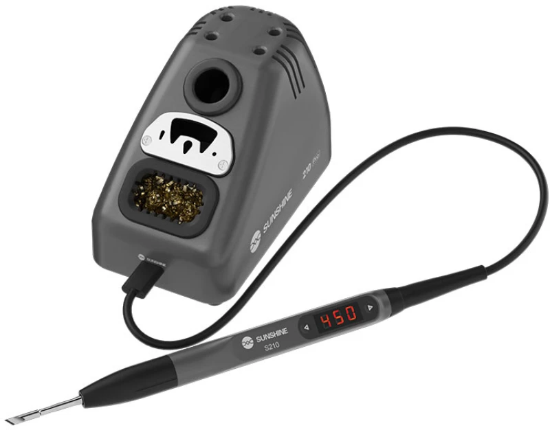 SUNSHINE σταθμός κόλλησης 210 Pro με κολλητήρι, 110W, 100~450 °C