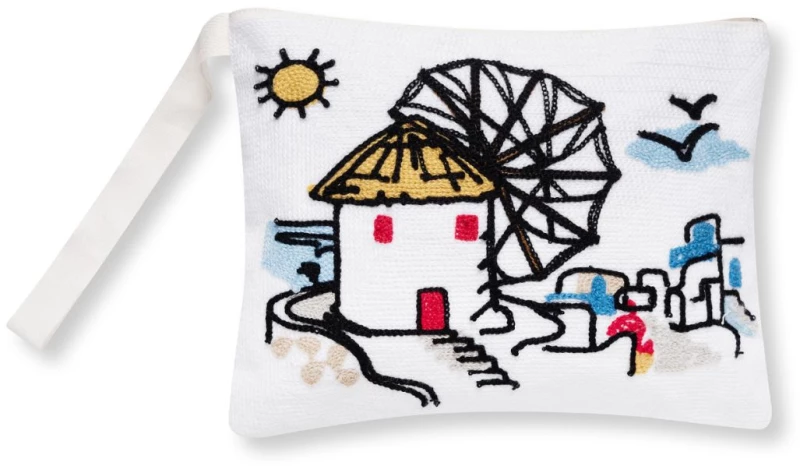 Πορτοφόλι αλυσοβελονιά (19cm x 25cm) πολύγαζο 269