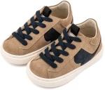 Babywalker Δίχρωμο Sneaker Δετό EXC8002 Μπεζ Μπλε