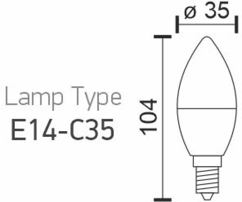 ΛΑΜΠΤΗΡAΣ E14 FILAMENT 7W 6088