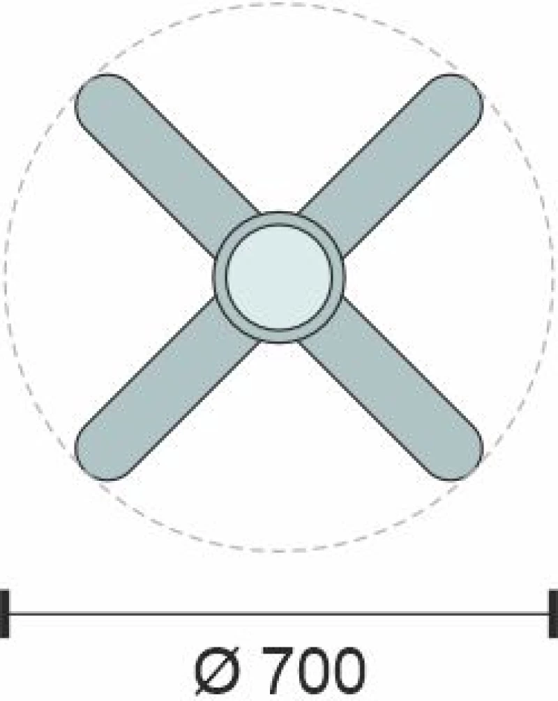 ΑΝΕΜΙΣΤΗΡΑΣ ΟΡΟΦΗΣ LED 24W [ 3000K | 4000K | 6000K ] 3297