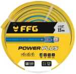 Λάστιχο Ποτίσματος Power Plus 1/2" 15m Κίτρινο-Μπλε FFG 11301