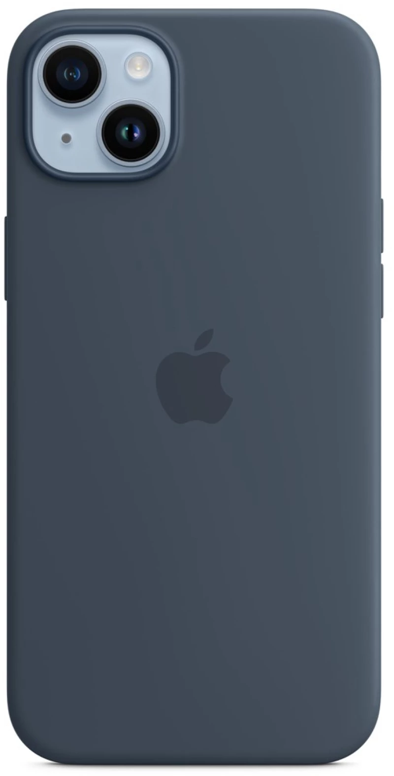 Apple iPhone 14 Plus Silicone Case with MagSafe - Storm Blue