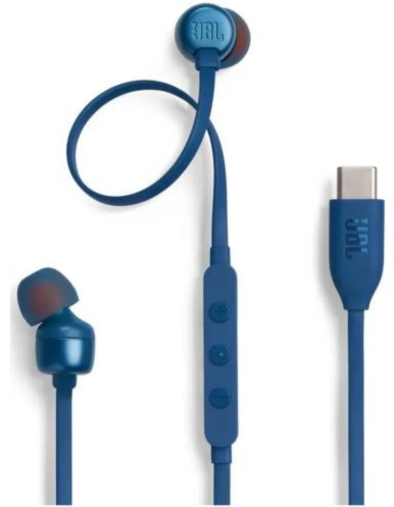 Hands Free Stereo JBL Tune T310C USB C Μπλε