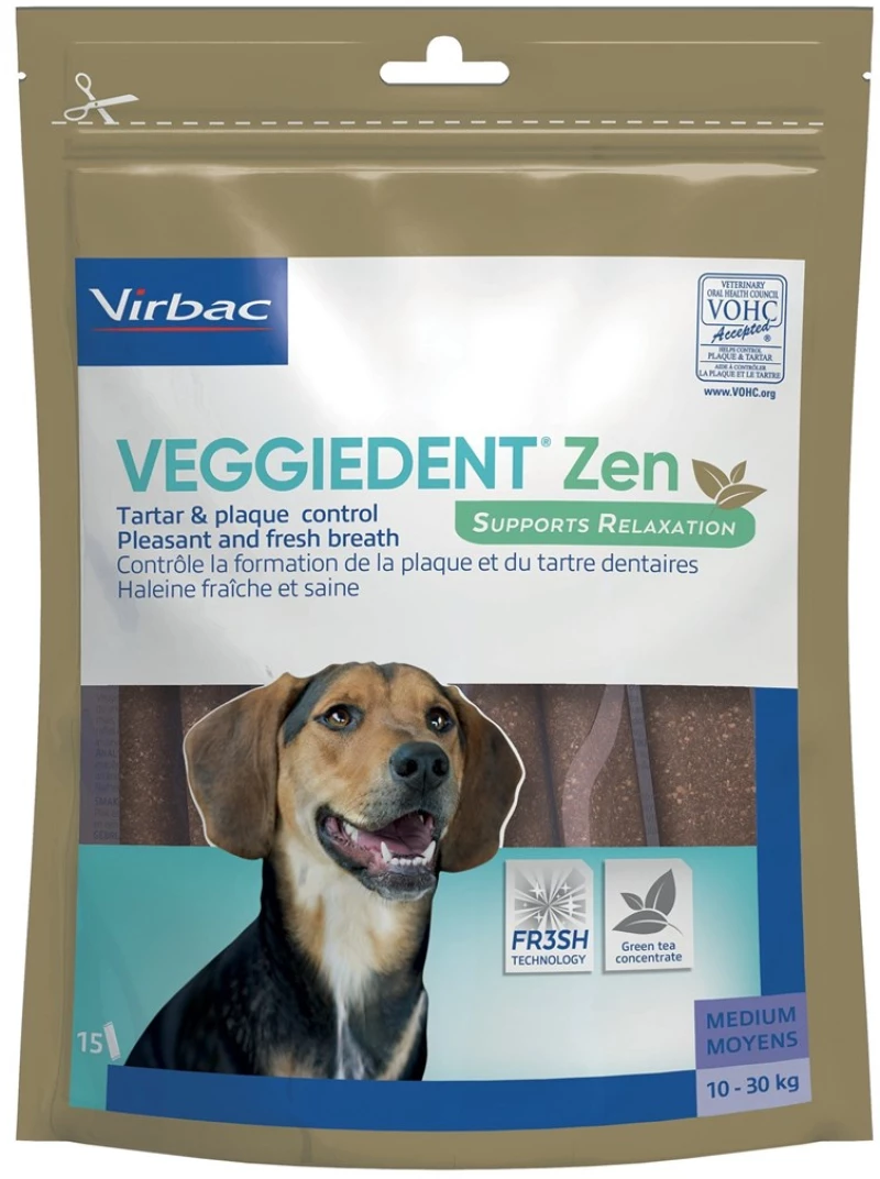 VIBRAC Veggiedent Zen M -dog treat - 352,5 g