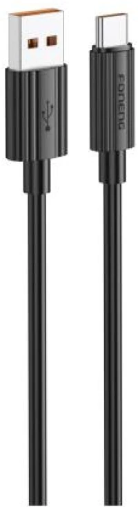 Καλώδιο Σύνδεσης USB 2.0 Foneng XS07 USB A σε USB C 15W 3Α 1.2m Μαύρο