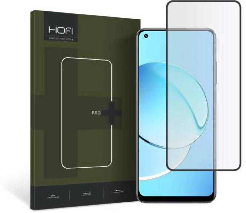 Tempered Glass Full Face Hofi Pro+ Realme 10 Μαύρο (1 τεμ.)