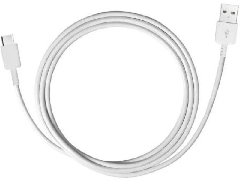 Καλώδιο Σύνδεσης USB 2.0 Samsung EP-DW700CWE USB A σε USB C 1.5m Λευκό (Ασυσκεύαστο)