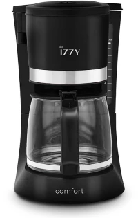 Izzy IZ-6102 Comfort Καφετιέρα Φίλτρου 900W Black 224213