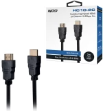 NOD 141-0229 Cable HDMI male - HDMI male 2m Μαύρο
