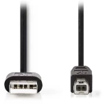 Nedis 233-2674 USB 2.0 Cable USB-A male - USB-B male Μαύρο 2m CCGL60101BK20