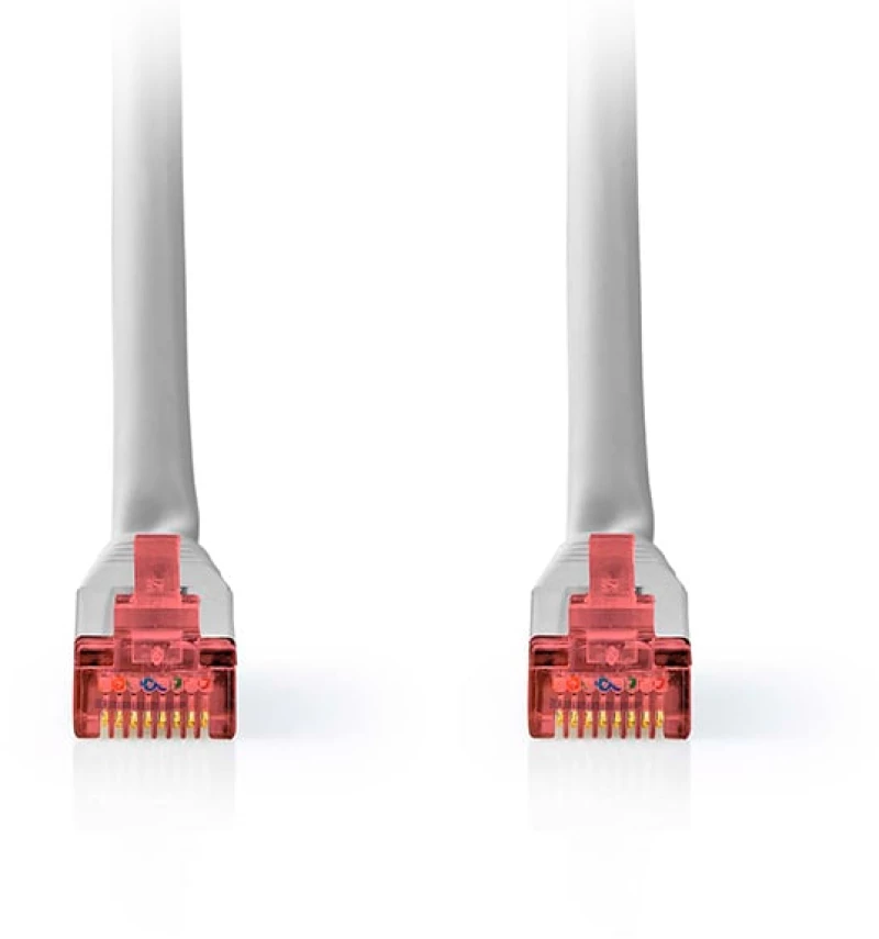 Nedis 233-2493 S/FTP Cat.6 Καλώδιο Δικτύου Ethernet 3m Γκρι 1τμχ