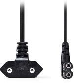 Nedis 233-2558 Euro - Euro Cable 5m Μαύρο CEGL11055BK50