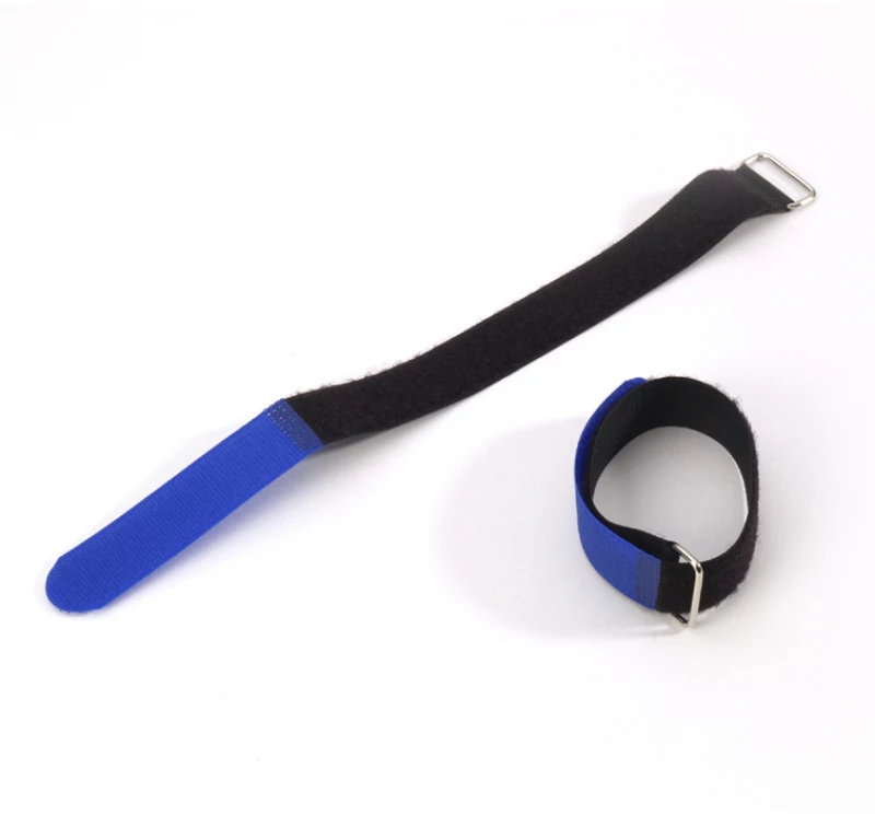 Adam Hall VR 2030 Blue - Δεματικό καλωδίων Velcro μήκους 30 cm