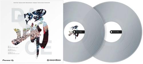 Pioneer Dj RB-VD2-CL - Rekordbox Control Vinyl Set, Silver