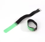 Adam Hall VR 2020 Green - Δεματικό καλωδίων Velcro μήκους 20 cm