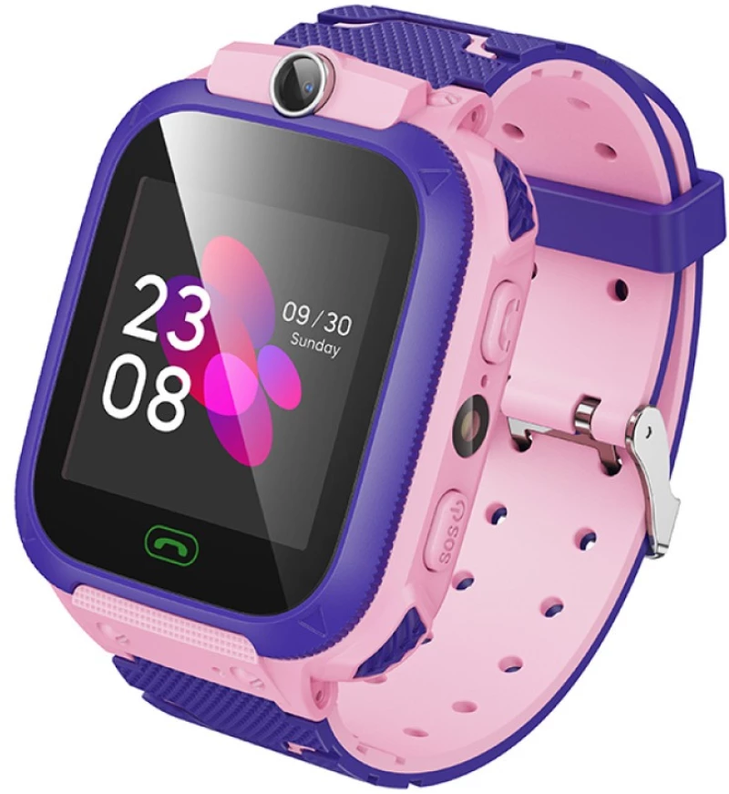 Hoco Y105 Παιδικό Smartwatch Με GPS Και Ελληνικό Μενού Ροζ
