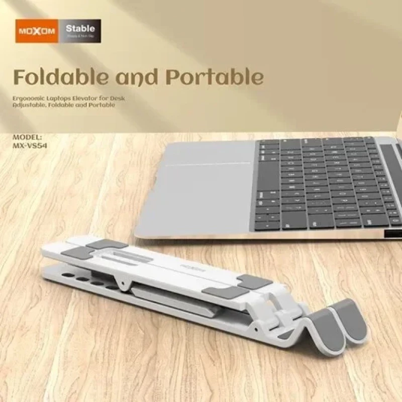 Moxom MX-VS54 Φορητή Βάση για Laptop και Tablet 11 - 17 ιντσών Ασημί