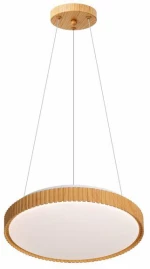 ΠΛΑΦΟΝΙΕΡΑ/ΚΡΕΜΑΣΤΟ  LED CCT 27W 3000K | 4000K | 6000K ΞΥΛΟ (3360)